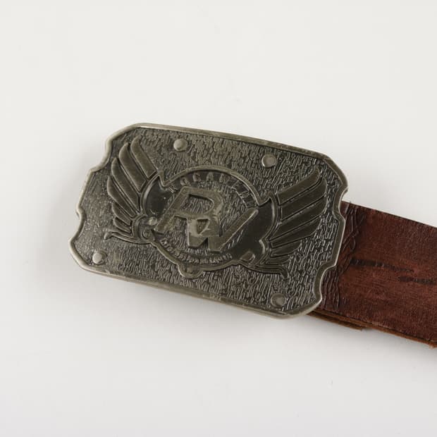 [32~36인치] 90's 로카웨어 소가죽 통가죽 벨트