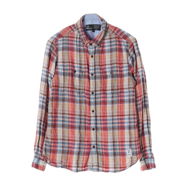 Penfield 빈티지 멀티 체크 린넨 셔츠 L