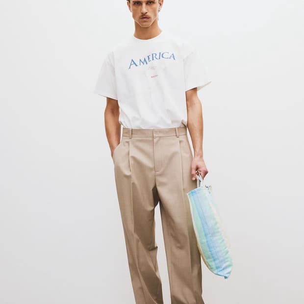 구매) 렉토 25SS 더블 플리티드 와이드 팬츠 (세피아 베이지) L