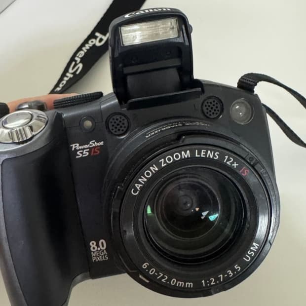 Canon PowerShot S5 IS 레트로 빈티지 디카
