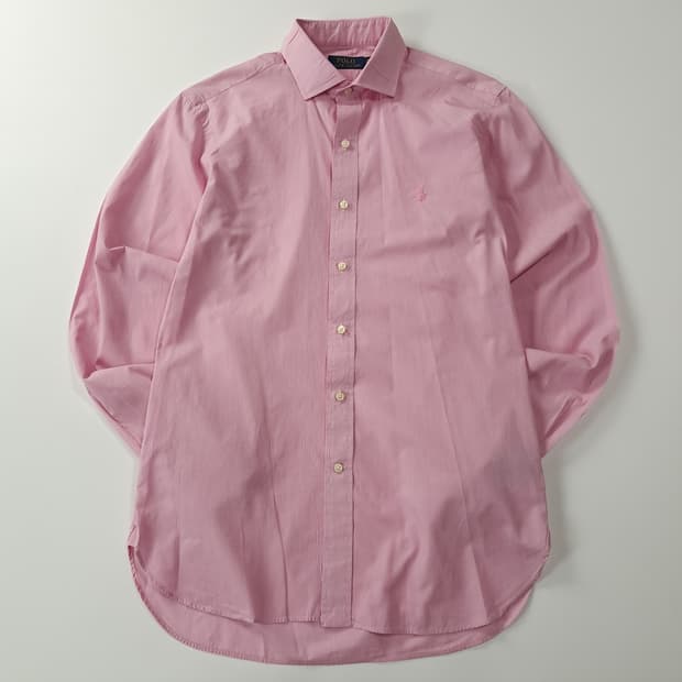 CK273 S 폴로 스프레드칼라 핑크 셔츠 남방