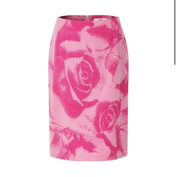 teak 티크 MOSAIC ROSE SKIRT