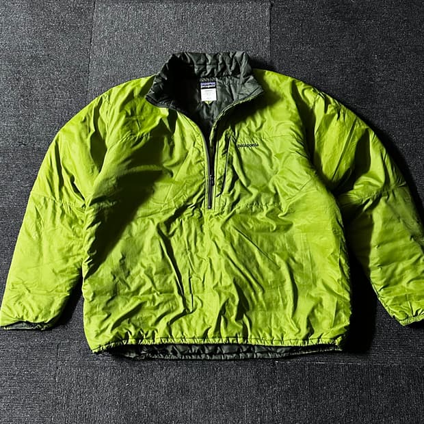 파타고니아 Retro Down 3/4 zip 글리세이드 라임/올리브