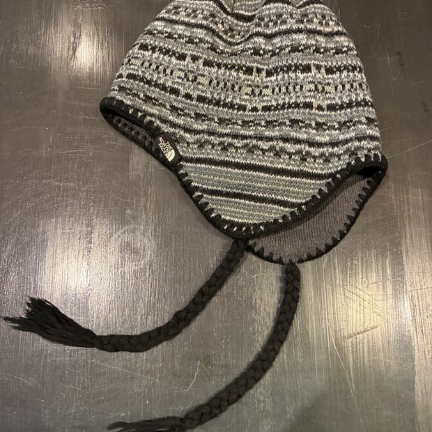 일본판 노스페이스 울 노르딕 이어플랩 비니 모리걸 갸루