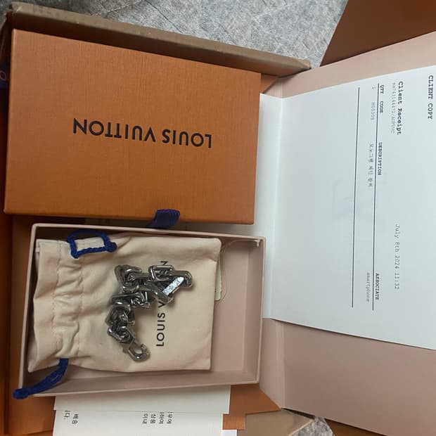 루이비통 모노그램 M사이즈 팔찌