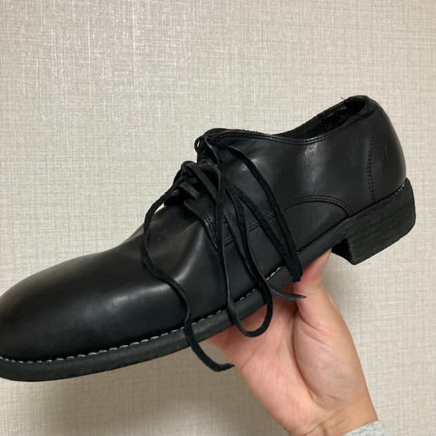 구이디 992 홀스 레더 더비슈즈 43size