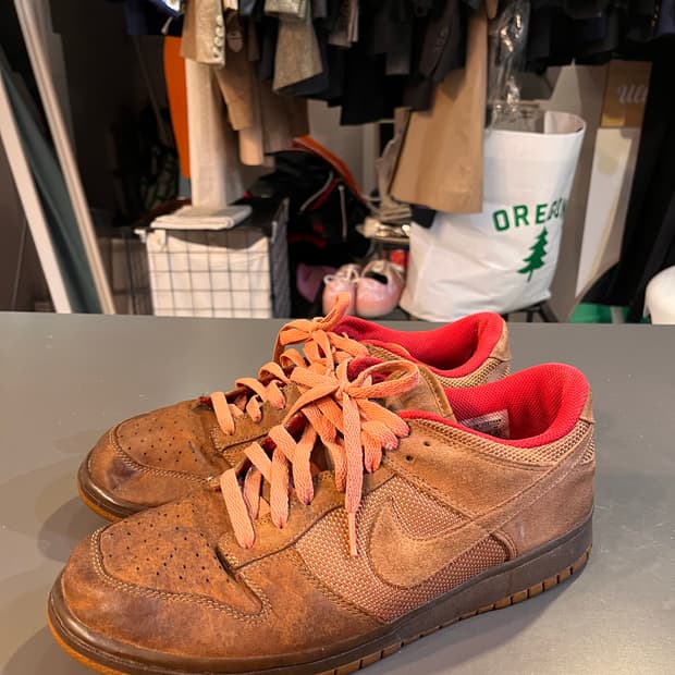 나이키 덩크 로우 CL 브라운 (285mm)