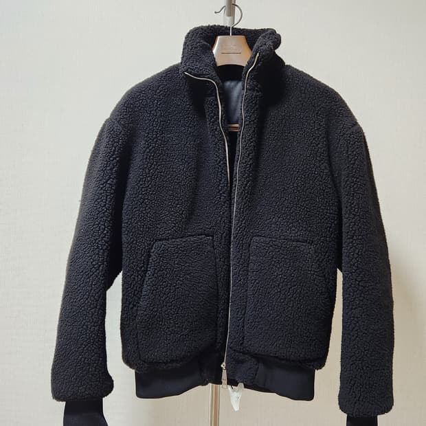 엘무드 뽀글이 양털 숏 김우빈 점퍼 48(XL)