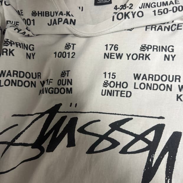 스투시 반팔 (매장 구매)