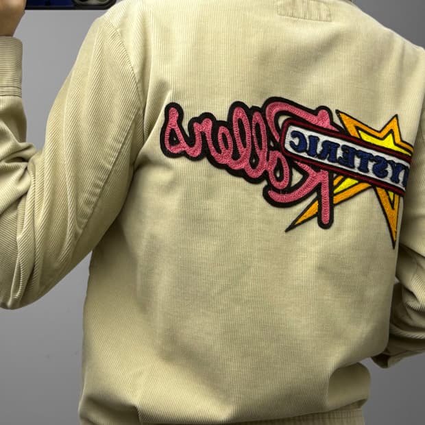 히스테릭 글래머 90s Rollers 코듀로이 집업 자켓