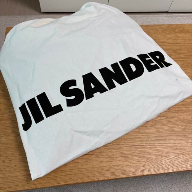 질샌더 가죽 토트백