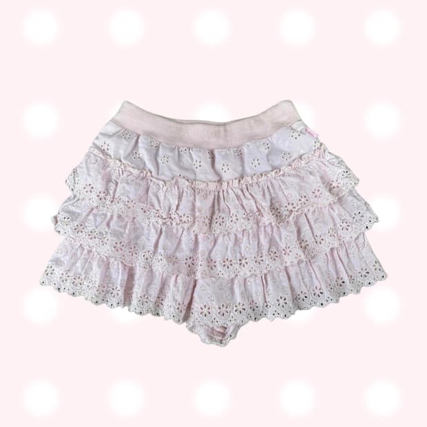 메조피아노 프릴 스커트