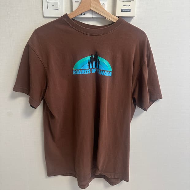 Boards of canada 밴드 티셔츠 반팔 밴드티 빈티지