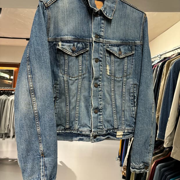 ❤️‍🔥우주 매물❤️‍🔥90s 아베크롬비 블랭킷 데님 자켓