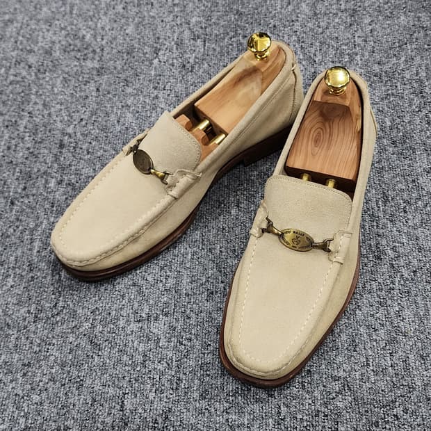 BALLY 발리 스웨이드 로퍼 US9