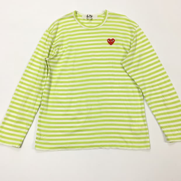 꼼데가르송 남성 긴팔티