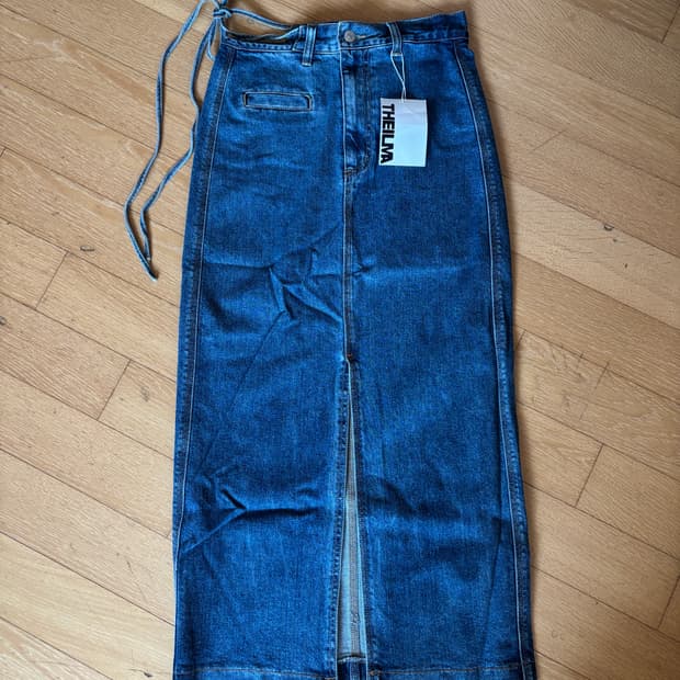 더일마 데님스커트 s