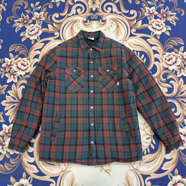 (L)디키즈 Dickies 체크 누빔 셔츠