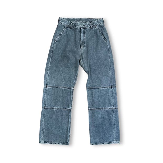 유니폼브릿지 더블니 데님팬츠