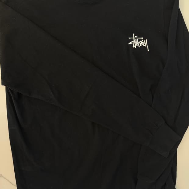 스투시 롱슬리브 s