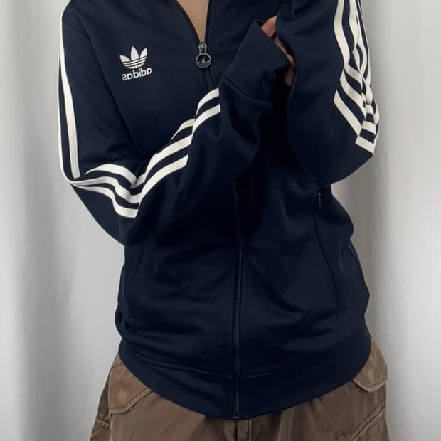 아디다스 네이비 유로파 트랙탑 져지