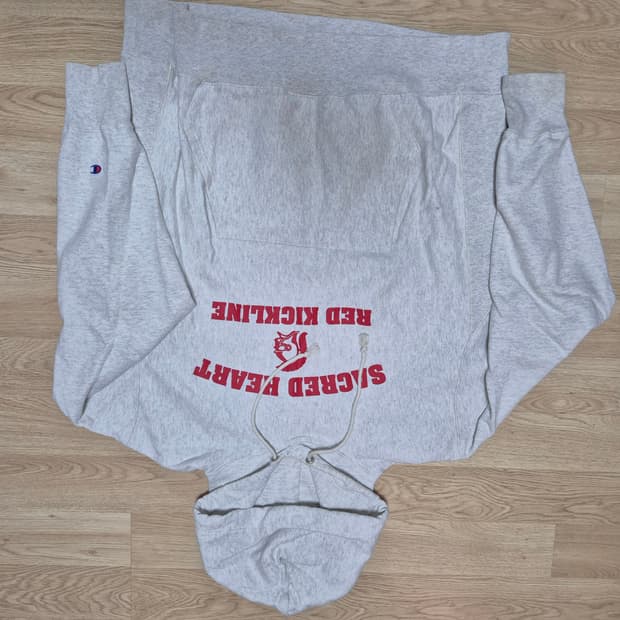 Champion 리버스위브 후드 XL