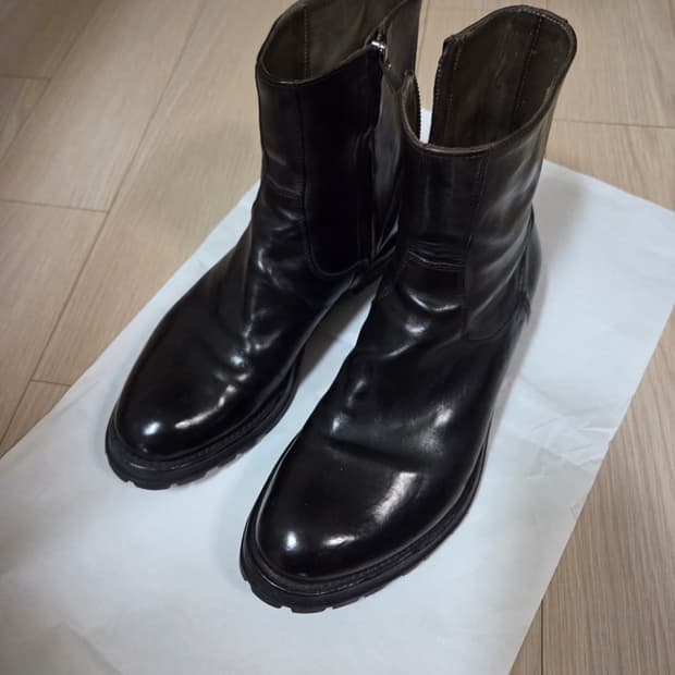 officine creative 블랙 부츠 42
