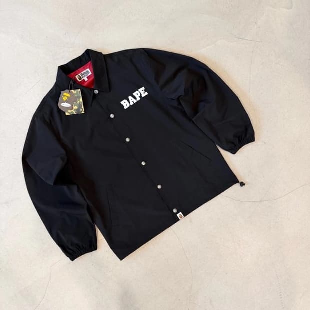 베이프 컬리지 코치자켓 