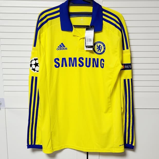 아디다스 첼시 14-15 어웨이 챔스 유니폼 긴팔 NO.4 파브레가스