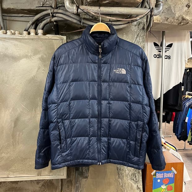 노스페이스 구스 다운 패딩 자켓 600 네이비 L #csz2786  