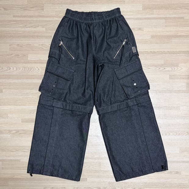 [RSSC×POG SERVICE] 리벳 카고 컨버터블 데님