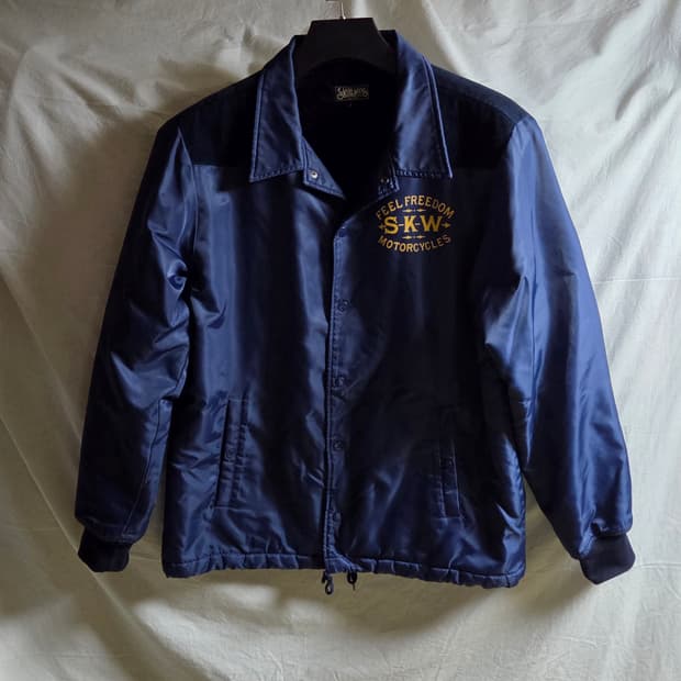 스컬웍스 코치 자켓 블루 L