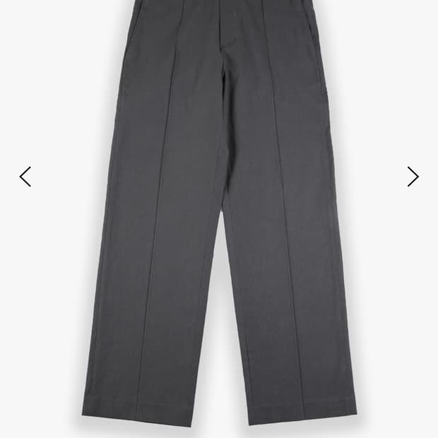 Les Stitch crease trouser (charcoal) [2]