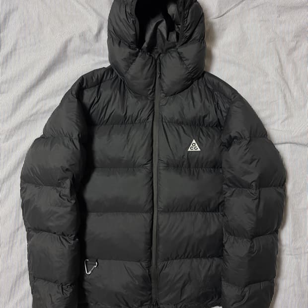 (S급) 나이키 ACG 써마핏 ADV 루나 레이크 루즈 후드 블랙