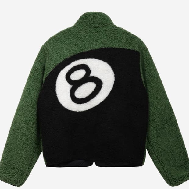 [L] 스투시 8ball볼 후리스