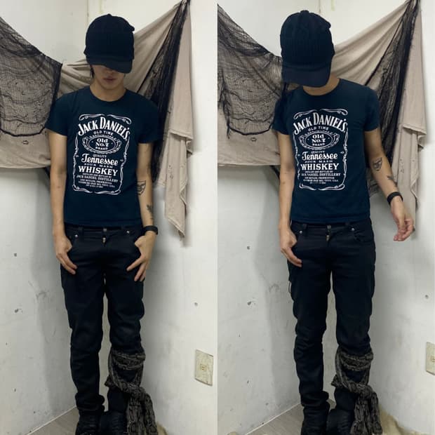 Jack Daniel’s Print Slim Fit Tee