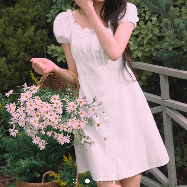 로라로라 레이스 미니 원피스 s
