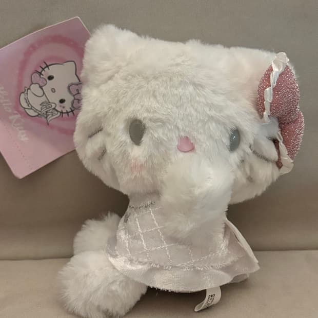 헬로키티 천사악마 시리즈 엔젤 데빌 마스코트 키링