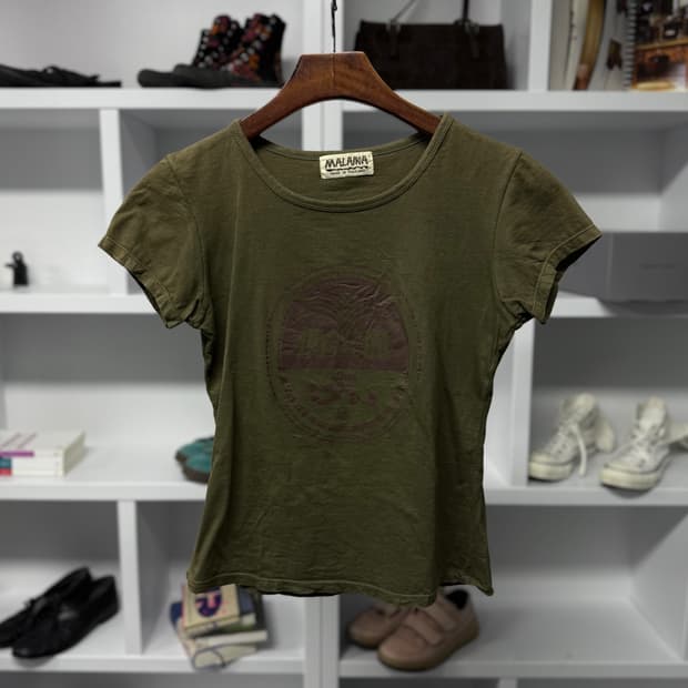 malaka 비어 창 티셔츠