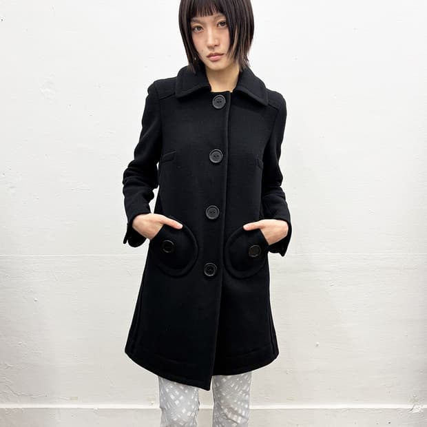 마크 제이콥스 빅 버튼 코트