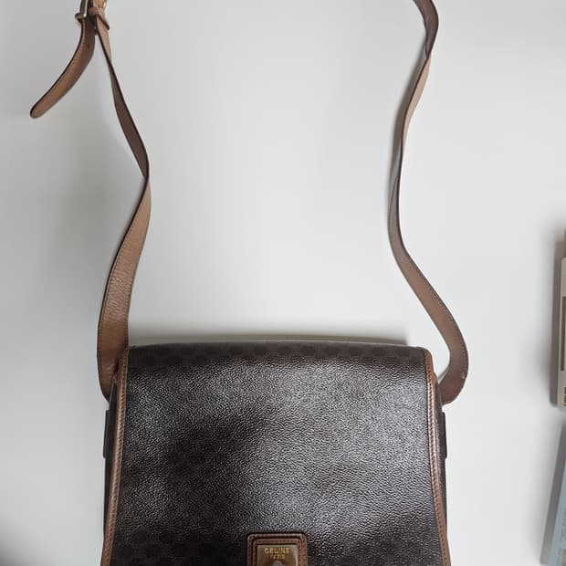 빈티지 셀린느 마카담 크로스백