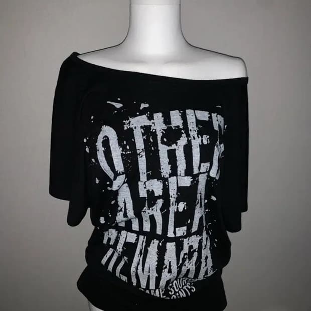 빈티지 원숄더 반팔