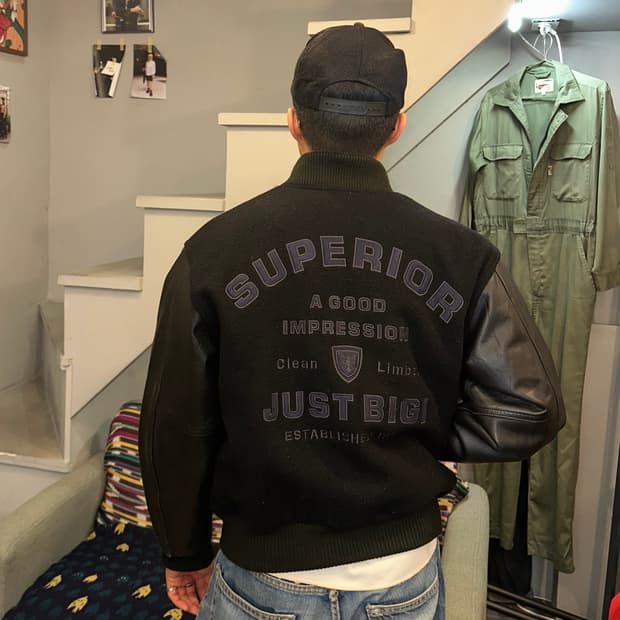 90‘s Just BIGI superior varsity jacket