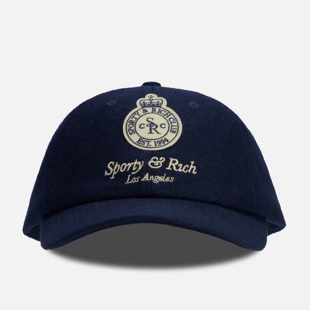 <새상품🖤> Sporty & Rich 스포티앤리치 울 볼캡 (남녀공용)