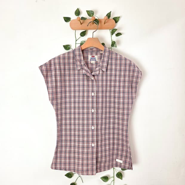 Levi's 체크 셔츠