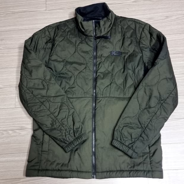 K2 퀼팅 자켓 카키색 깔깔이 패딩(100-105)
