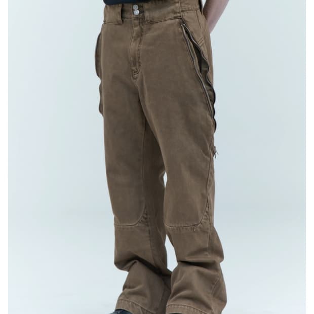 MPa TWO DIVISION POCKETS PANTS (brown)