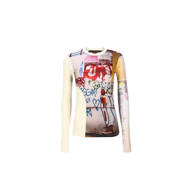 앤더슨벨포우먼 필름 아카이브 롱 슬리브 티