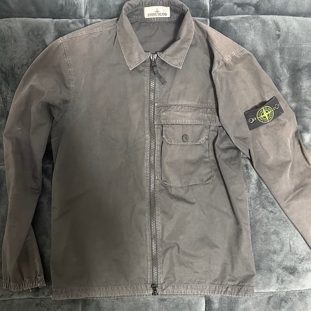 20FW 스톤아일랜드 집업 오버셔츠