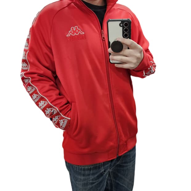 XL 카파 참스 트랙탑 져지 레드